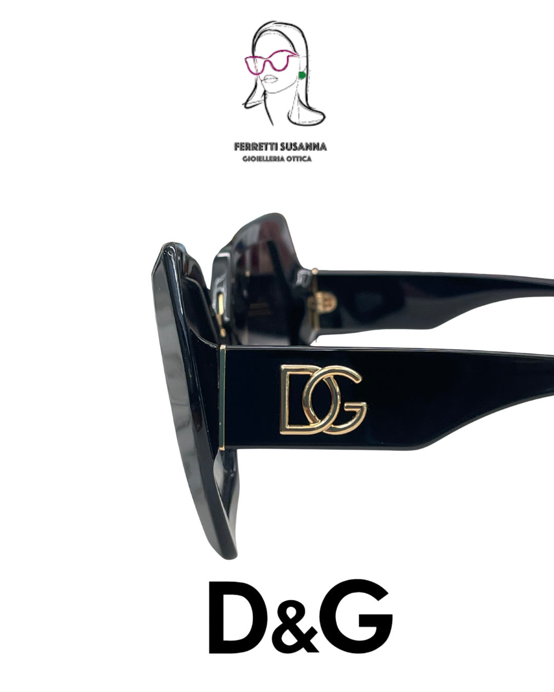 OCCHIALE D&G CAT EYE